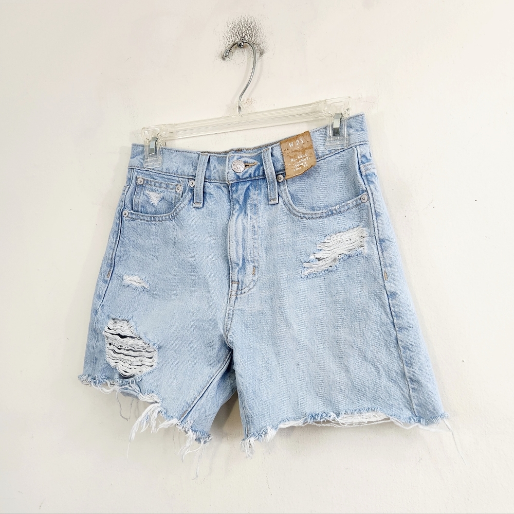 Madewell Relaxed mid Length denim shorts